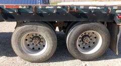 M-1463  1984 & 1989 Set of Doubles Flatbed Trailers