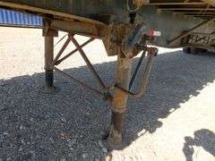 M-1463  1984 & 1989 Set of Doubles Flatbed Trailers