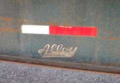 M-1463  1984 & 1989 Set of Doubles Flatbed Trailers