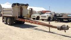 M-1505 1980 Williamsen 2 Axle Aluminum Pup Trailer