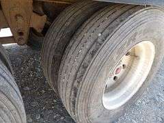 M-1463  1984 & 1989 Set of Doubles Flatbed Trailers