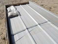 M-1536  Metal Livestock Shed