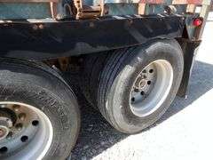 M-1463  1984 & 1989 Set of Doubles Flatbed Trailers
