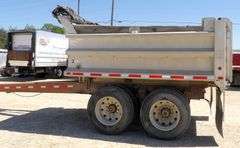 M-1505 1980 Williamsen 2 Axle Aluminum Pup Trailer
