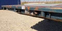 M-1463  1984 & 1989 Set of Doubles Flatbed Trailers
