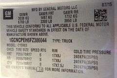 M-1439  2015 Chevy Silverado 1500 Pickup