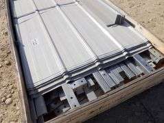 M-1536  Metal Livestock Shed