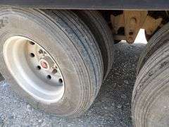 M-1463  1984 & 1989 Set of Doubles Flatbed Trailers