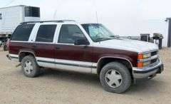 M-1539 1998 Chevy Tahoe