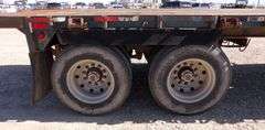 M-1463  1984 & 1989 Set of Doubles Flatbed Trailers