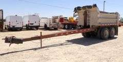 M-1505 1980 Williamsen 2 Axle Aluminum Pup Trailer