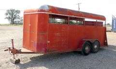 M-1533 1983 Blake 3 Horse Trailer
