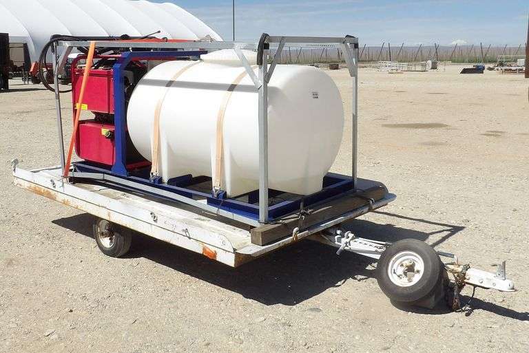 H-181 Portable Pressure / Steam Cleaner on Trailer