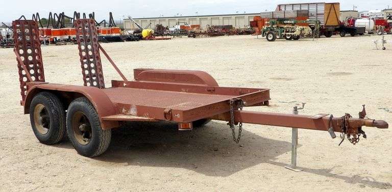 H-1065 Tilt Deck Utility Trailer