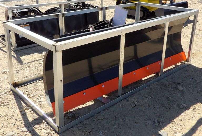 H-845  Wolverine Skid Steer Snow Plow