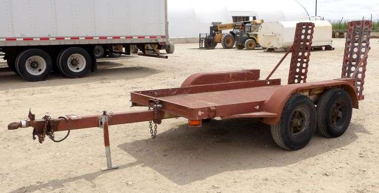 H-1065 Tilt Deck Utility Trailer