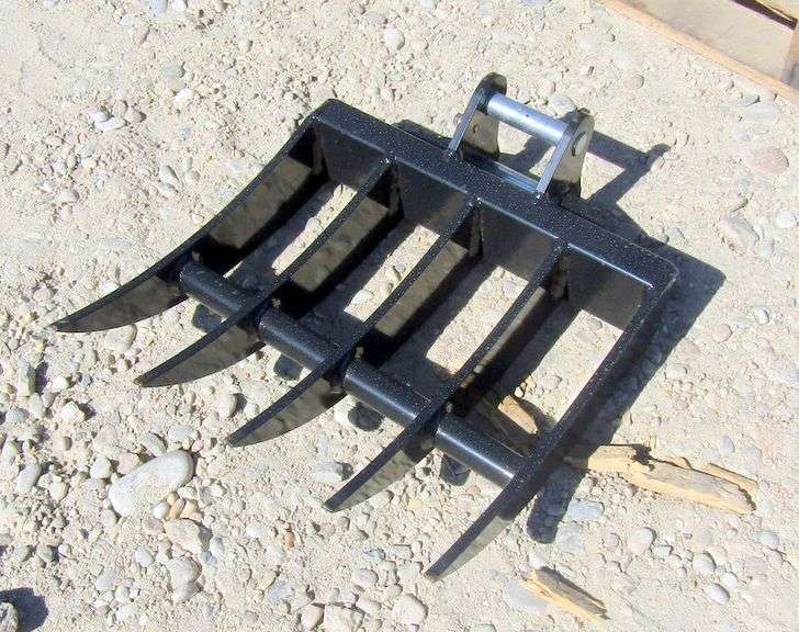 H-834 Mini Excavator Rake