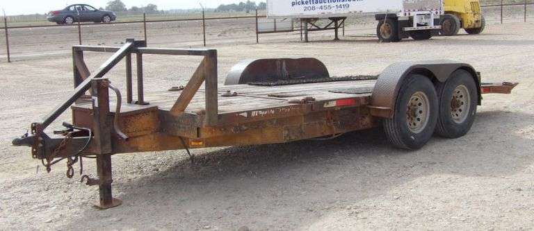 H-297  2006 Double R Tilt Deck Trailer