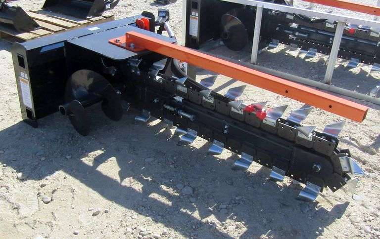 H-821 Wolverine Skid Steer Trencher