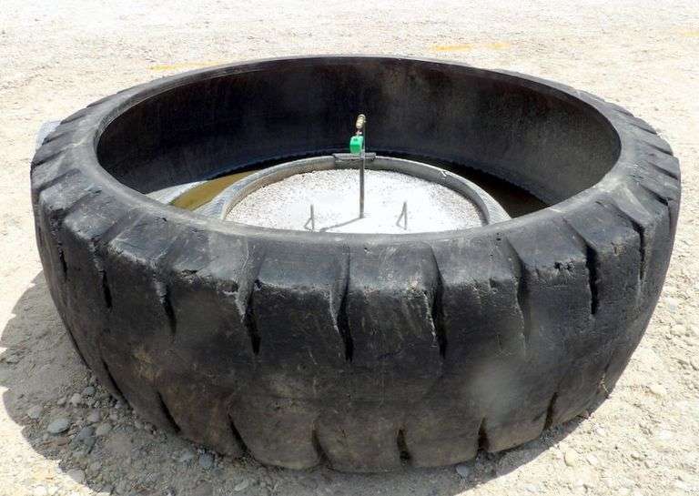 H-107  Livestock Tire Water Trough