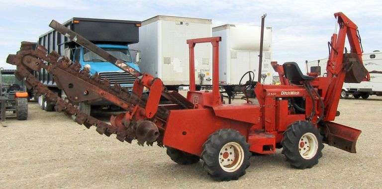 H-1146 Ditch Witch R65 Trencher with Trailer