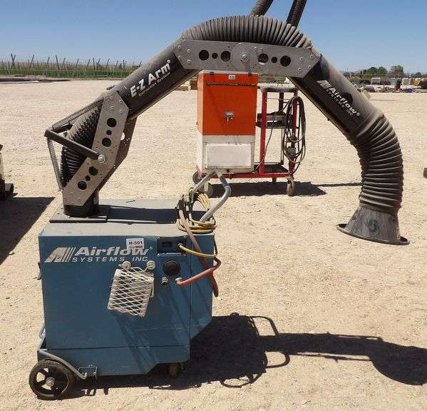 H-501 Airflow Systems Portable Exhaust Collector
