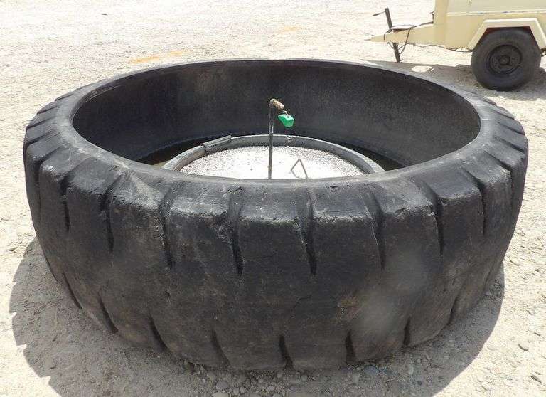 H-107  Livestock Tire Water Trough