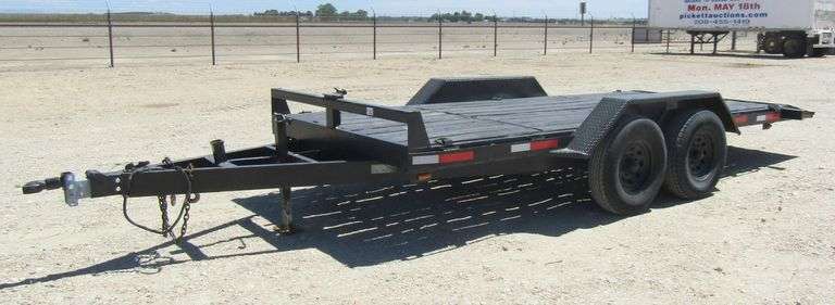 H-252 2013 Econoline Tilt Deck Car Hauler Trailer