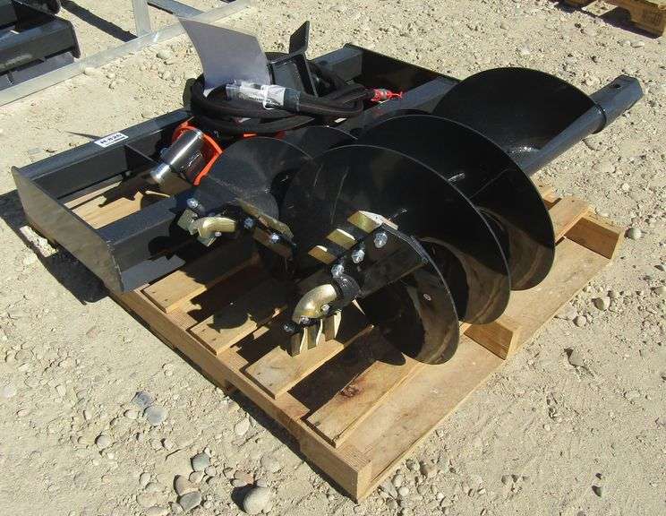 H-826 Wolverine Skid Steer Auger