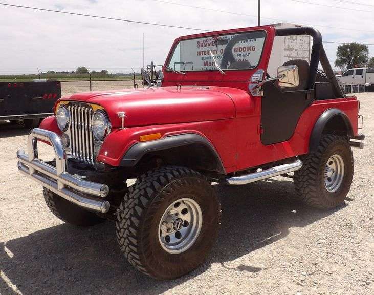 H-1002 1981 Jeep CJ5 4x4