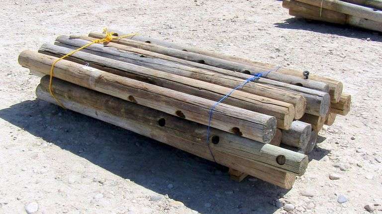 H-456 3 Hole Fence Posts