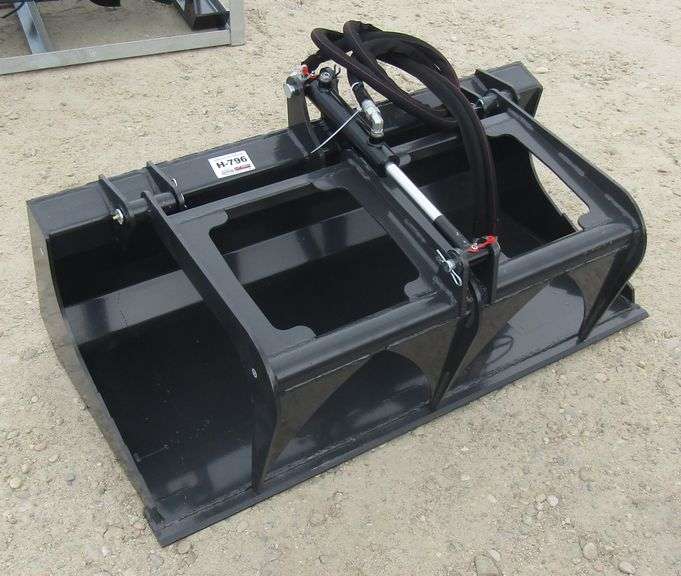 H-796 Wolverine Mini Skid Steer Grapple Bucket