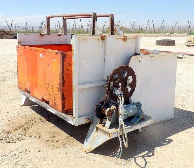 H-104 Bin Dumper with Bin