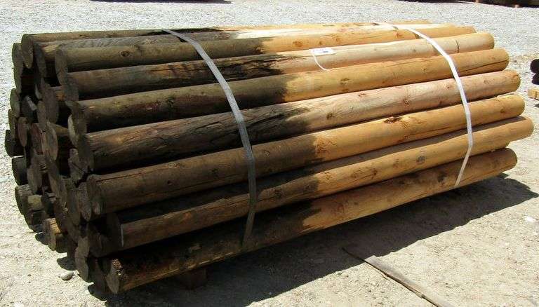H-443 Wooden Fence Posts  (50)
