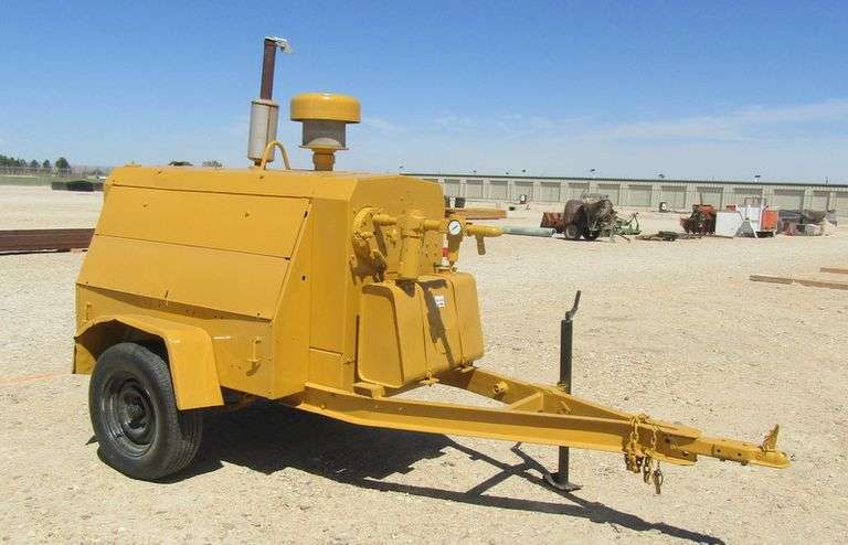 H-234  Ingersoll-Rand Air Compressor Trailer