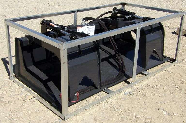 H-847  Wolverine Skid Steer Grapple Bucket