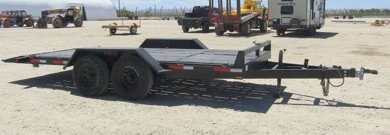 H-252 2013 Econoline Tilt Deck Car Hauler Trailer