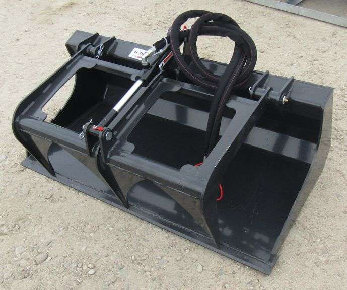 H-796 Wolverine Mini Skid Steer Grapple Bucket