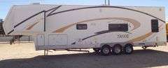 H-534 2008 Tahoe Toy Hauler 37' Trailer