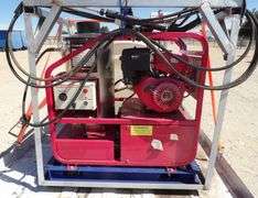 H-181 Portable Pressure / Steam Cleaner on Trailer