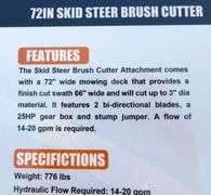 H-859 Wolverine Skid Steer Field Mower