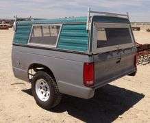 H-596  Pickup Bed Trailer with Topper