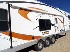 H-534 2008 Tahoe Toy Hauler 37' Trailer