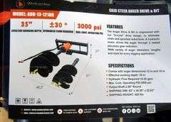 H-826 Wolverine Skid Steer Auger