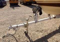 H-1006 1984 Sun Dance 16' Boat & Trailer
