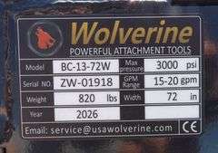 H-857 Wolverine Skid Steer Field Mower
