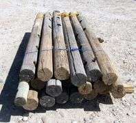 H-456 3 Hole Fence Posts