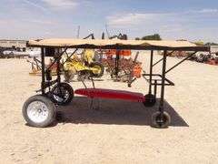 H-1056 Shaded Vegetable Picker Cart