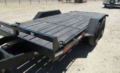 H-252 2013 Econoline Tilt Deck Car Hauler Trailer