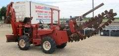 H-1146 Ditch Witch R65 Trencher with Trailer